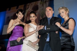 Chi Ling Lin, Aishwarya Rai Bachchan, Kate Winslet e Walter Von Kaenel